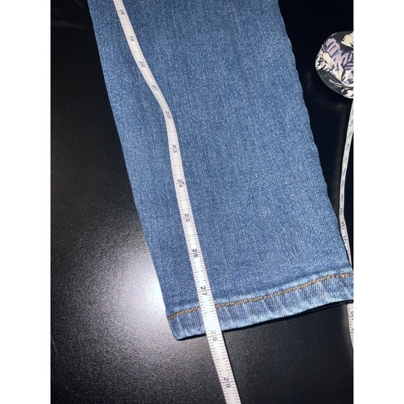 JUDY BLUE Dark Wash Skinny Fit Blue Jeans size 13/31 - Picture 9 of 12